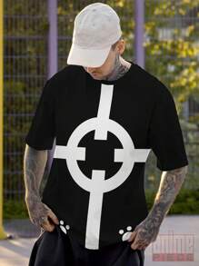 T-Shirt Bartholomew Kuma One Anime Manga Full Print T-Shirt REF0018 - 黑色 - 查看 6