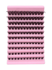 Beauty Showme 280 Clusters 20D 30D 40D 50D 60D 80D 100D -0.07D-9-16MIX Lash Clusters Cat Classic Higu Lilac Mayhug Me Punto Single That 40d Brown Color Fadlash Flutter Home Hybrid Keyyou Lashify No Self Anime Easy Extensiones Eyeshine Kits Magnetic Pack - Black - View 71