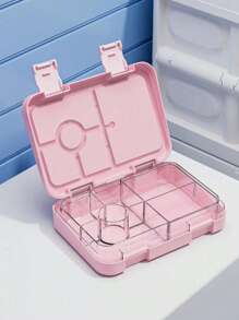 1 件学生分隔密封水果盒沙拉盒、工作便当盒、外带午餐盒、大容量便当盒、分隔午餐盒（可拆卸隔层） - 彩色 - 查看 29