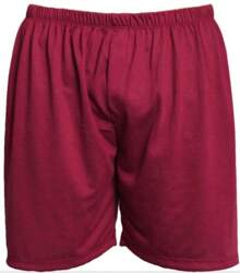Canção Plain Mesh Underwear Suede Mesh For Perfect Nights Of Sleep Comfortable Men's Shorts - Màu Đỏ Sâu - Xem 1