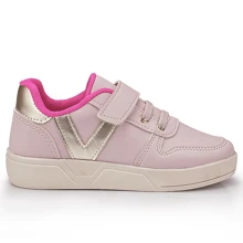 Tênis Infantil Masculino Casual Com Carrapicho Super Macio Lançamento