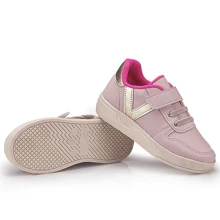 Tênis Infantil Masculino Casual Com Carrapicho Super Macio Lançamento
