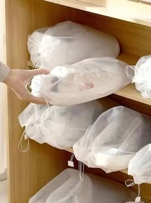 2/5/10/20pcs Shoes Bag Closet Bag Bag Non-Woven Travel Bag Set Shoe Storage Shoe Organizer Shoe Bag Shoe Storage Box Drawstring Bag For Sneaker For Gym Shoes For Slippers For Running Shoes Toiletry Bag Wash Bag Toiletry Travel Bag Makeup Storage Beach Beach Bag Vacation Holiday Essentials School Supplies Travel Essentials Ladies For College Dorm Bathroom