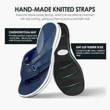 Chanclas de mujer de color sólido DOGDAN, zapatillas de playa, elegantes zapatillas de color sólido, zapatillas para viajes al aire libre