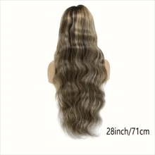 180% Density 1B/27 Balayage Highlight Lace Front Wig Human Hair Pre Plucked 13x4 HD Lace Ombre Body Wave Wig Wigs Human Hair For Women 16-34 Inch - Highlight & Piano - View 5