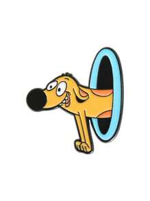 1 件/4 件卡通猫狗黄色胸针，适用于服装、包、帽子、女士休闲装、连衣裙配饰、衣服包饰背包别针、学校办公室配饰、衬衫夹克珠宝、万圣节衣服别针、有趣可爱的教师礼物、万圣节配饰、教师节服装配饰、包饰、圣诞节 - 黃色 - 查看 16