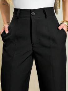 MISS RABBIT FEMININE Dress Pants - Black - View 2