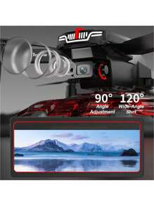 H1 Advanced Edition Drone, Toy Remote-Controlled Aircraft, Flowing Light & Dual Cameras, 480P Shooting, 6-Minute Flight Time, Faster & More Stable, Stunt Flying Drone, Perfect Holiday/Birthday Gift And Surprise.Christmas/Gifts/New Year's Day