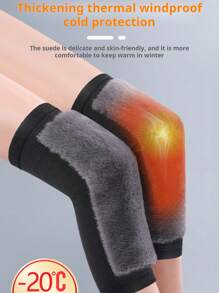 1 Cặp miếng lót giữ nhiệt dày cho đầu gối, miếng lót giữ nhiệt giảm đau viêm khớp, miếng lót đầu gối thể thao giữ nhiệt - Nhiều màu - Xem 5
