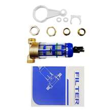 LOYALHEARTDY Reusable Spin Down Sediment Water Filter Whole House 40 Micron Pre-Filter System - AS SHOWN - View 3