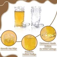 10 chiếc cốc đựng rượu hình ủng cao bồi, cốc nhựa ủng mini 1 oz, thích hợp cho tiệc cowgirl, tiệc theo chủ đề miền Tây, tiệc độc thân, tiệc tùng ngày lễ tình nhân, trang trí nhà cửa, tiệc nướng, vườn - Trong sáng - Xem 11