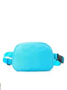 运动包 腰包 手机包 跑步包 徒步包 骑行包 运动包 尼龙 时尚休闲包 简约包 男士包 女士包 学生包 - 藍色 - 查看 4