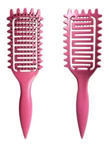 由 Candybrush 设计卷发定型刷 - 卷发刷定型卷发刷，卷发湿发卷发刷，塑造和定型女士卷发 - 彩色 - 查看 5