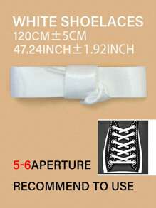 1 par de cordones de seda de color caramelo de 120cm, decoración versátil para diversos zapatos, estilo Y2K
