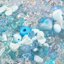 50 克/包 混合款式 混合颜色 亚克力散珠 适用于手链项链 珠宝制作用品 DIY 手工配件 - 隨機混款 - 查看 8