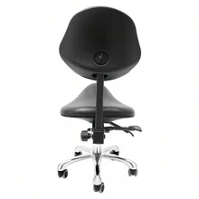 SENDERPICK Saddle Stool, Black Saddle Stool, Adjustable Saddle Stool - Black - View 10