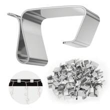 100Pcs Gutter Hooks Stainless Steel Christmas Lights Clips For Christmas Lights Holiday Lights Clips For Guttering - Silver - View 5