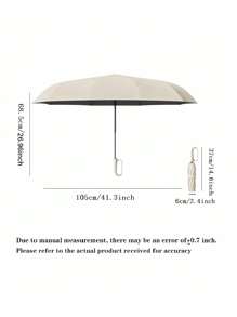 Automatisk öppning/stängning Vindtät UV-skydd Lättviktigt paraply för utomhusresor - Multifärgad - Visa 9