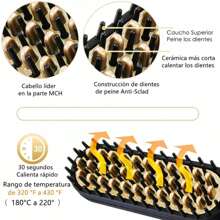 Multifunctional Electric Brush Hair And Beard Straightener