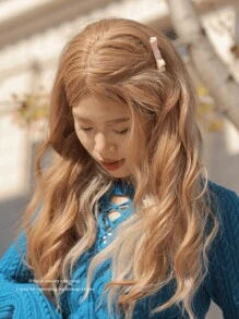 1pc Simple And Cool Bowknot Bangs Hairpin, Women's Braided Hair Hairpin, Hair Accessories Hair Combs Combs For Hair Side Comb