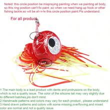 HENGJIA 1pc 20G 40G 60G 80G 100G 120G Swim Deep Control Up Jig Head Fishing Weight Boating Bait With Rubber Skirt Sea Saltwater Fishing Metal Lure Tackle - Multicolor - View 5