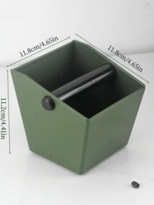 1 件咖啡废粉收纳盒，使用方便 - 彩色 - 查看 2