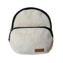 1pc Pet Backpack, Dog Carrier Backpack, Cute Small Dog Backpack, Adjustable Nylon Hunting Dog Saddle Bag With Pockets, Suitable For Small And Medium Dogs And Puppies, Outdoor Travel Camping Hiking