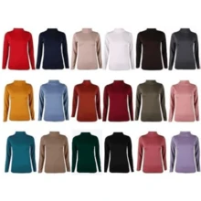200 Blusas Térmicas Afelpadas De Cuello Alto  Para Tu Negocio - Multicolor - Ver 5