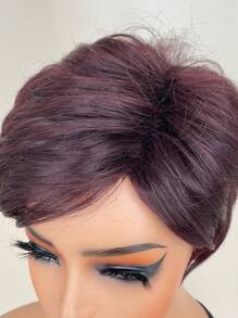 Middle-Aged And Elderly Wigs, Synthetic Wigs, Silver-Gray Grandma Wig Suitable For Daily Wear And Role Playing