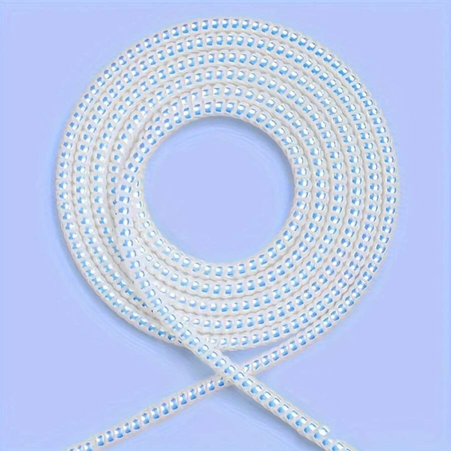 1pc 1.4M Universal Laser Data Cable Protector Cord Charger Protector - Blue - View 1