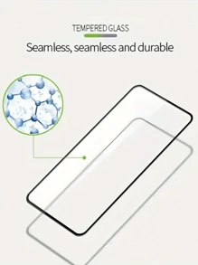 3 片装，高清、防刮、防爆 Infinix/手机屏幕保护膜，全覆盖，易于安装，高清清晰，无气泡，防刮、防碎钢化玻璃屏幕保护膜，超高清。适合生日/复活节/圣诞节/家庭/朋友/男孩/女朋友的礼物 - 白色 - 查看 8