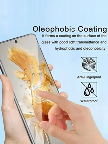 3 片装，高清、防刮、防爆 Infinix/手机屏幕保护膜，全覆盖，易于安装，高清清晰，无气泡，防刮、防碎钢化玻璃屏幕保护膜，超高清。适合生日/复活节/圣诞节/家庭/朋友/男孩/女朋友的礼物 - 白色 - 查看 4