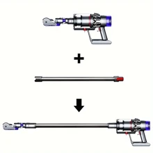 Universal Quick Release Extension Wand - Attachments For V7 V8 V10 V11 V15 Cordless Stick Vacuum Cleaners - Compatible With Vacuum Cleaner Accessories, Lightweight Design - Multicolor - View 10