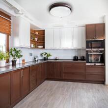 Ceiling Lamp, Ideal Light, Large Chocolate P-20 Ceiling Lamp. - DIAMOND - View 4