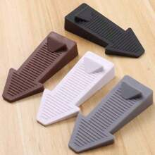 2pcs/4pcs Anti-Slam Door Stopper, Door Stop, Hands Free Door Blocker (Random Color)