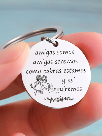 1 pezzo Regalo portachiavi per la migliore amica, regali per le mie sorelle, per la mia migliore amica, anello portachiavi speciale personalizzato per sorella, regalo da sorella a sorella