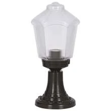 Well Home Faro Floor Lamp For Outdoor Use, ABS, Black, 20x20x45, E 27 Socket Max 60 W. Free Shipping In 24/48h