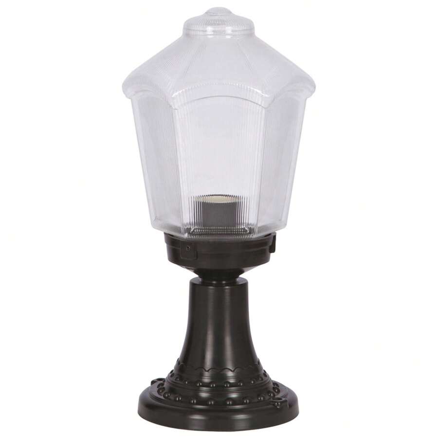 Well Home Faro Floor Lamp For Outdoor Use, ABS, Black, 20x20x45, E 27 Socket Max 60 W. Free Shipping In 24/48h