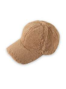 A Fleece Hat. Unisex Outdoor Fleece-Lined Baseball Cap.
