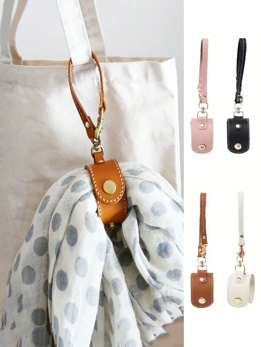 1pc Portable Scarf Clip Organizer, Suitable For Travelers, Fashion Enthusiasts And Busy Professionals, Can Be Used For Travel, Fashion Storage, Also A Great Winter Gift For Women - Multicolor - View 1