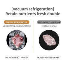 充电式真空封口机，60KPa吸力食品真空保鲜装置，食品储存自动真空封口机，可用于给气球和篮球充气 - 綠色 - 查看 7