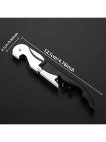 1pc Professional Waiter's Corkscrew Wine Bottle Opener Set,Colorful Wine Bottle Opener,Multifunctional Beer Bottle Opener,Creative Portable Bottle Opener,Suitable For Restaurants, Waiters, Bartenders, And Parties, For Outdoor, Camping, Gift For Father