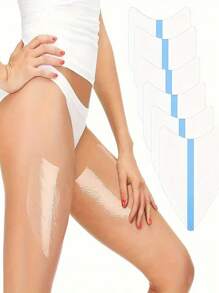 10PcsAnti-Friction Thigh Tape - Invisible Anti-Friction Skin Patch, Adjustable Clear Thigh Protection Sticker, Frictionless Comfort For Men And Women - Multicolor - View 10