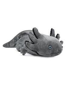 Gran almohada de peluche de ajolote, juguetes de peluche de animales Kawaii, peluches de ajolote rosa, peluches blandos, almohada de peluche suave para regalos de festivales, decoraciones romanas, almohada enorme, almohada de elefante, sudadera con capucha de ajolote