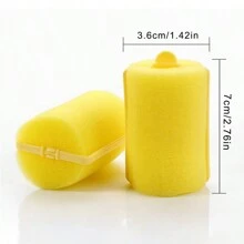 Sponge Hair Rollers, Foam Sponge Large Curling Wave Rollers, No Heat Slouchy Hair Curlers, Hair Rollers, Heatless Curls, Hair Curler, Hair Products And Accessories For Barber Salon Beauty Back To School, Travel Holiday Essentials, Hair Accessories For Women, Hair Curlers, Curly Hair Brush, Rollers, Curly Hair Products, Curler, Hair Roller, Hair Hair Curlers, Rollers, Curly Hair Products, Curler, Rollers For Hairdressing Equipment, Accessories, Hair Curl, Curly Hair Tools, Hair Roller, Christmas,Curly Hair, Hair Curler, Hair Rollers, Heatless Curl, Heatless Curls, Rollers, Hair Curlers, Curly Hair Products, Hair Curl, Hair Roller, Rollers For Hair, Curly Hair Tools, Heatless Curlers,Hair, Accessories, Hair Products, Hair Tools, Hair Stuff, Hair Care, Curly Hair Brush, Barber, Barber Accessories, Hairdressing Equipment,Heatless Waves,Travel Essentials,Hairstyle,Hairdressing - Multicolor - View 8