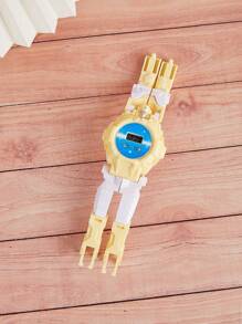 Children's Electronic Watch Transformation Watch Cartoon Transformation Robot Cool Watch Children's Gift Gift - Multicolor - View 8