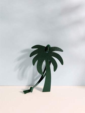 1 pieza Accesorio colgante de llavero de árbol de coco de unicolor de PU, de moda, simple, lindo e interesante, accesorio colgante para mochila, bolso de hombro, bolso de mano, bolso de tela, equipaje, adecuado para parejas, estudiantes, hombres y mujeres que van a la escuela, al trabajo y al transporte diario, citas diarias, vacaciones, viajes de negocios, adecuado para niños, vacaciones, novias, madres, pequeños regalos