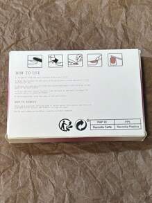 10 piezas de uñas postizas elegantes y de alta gama de forma almendrada tipo ojo de gato color rojo cereza hechas a mano de manera artesanal