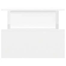 VidaXL Coffee Table High Gloss White 90x55x42.5 Cm Wood - White - View 4