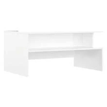 VidaXL Coffee Table High Gloss White 90x55x42.5 Cm Wood - White - View 5